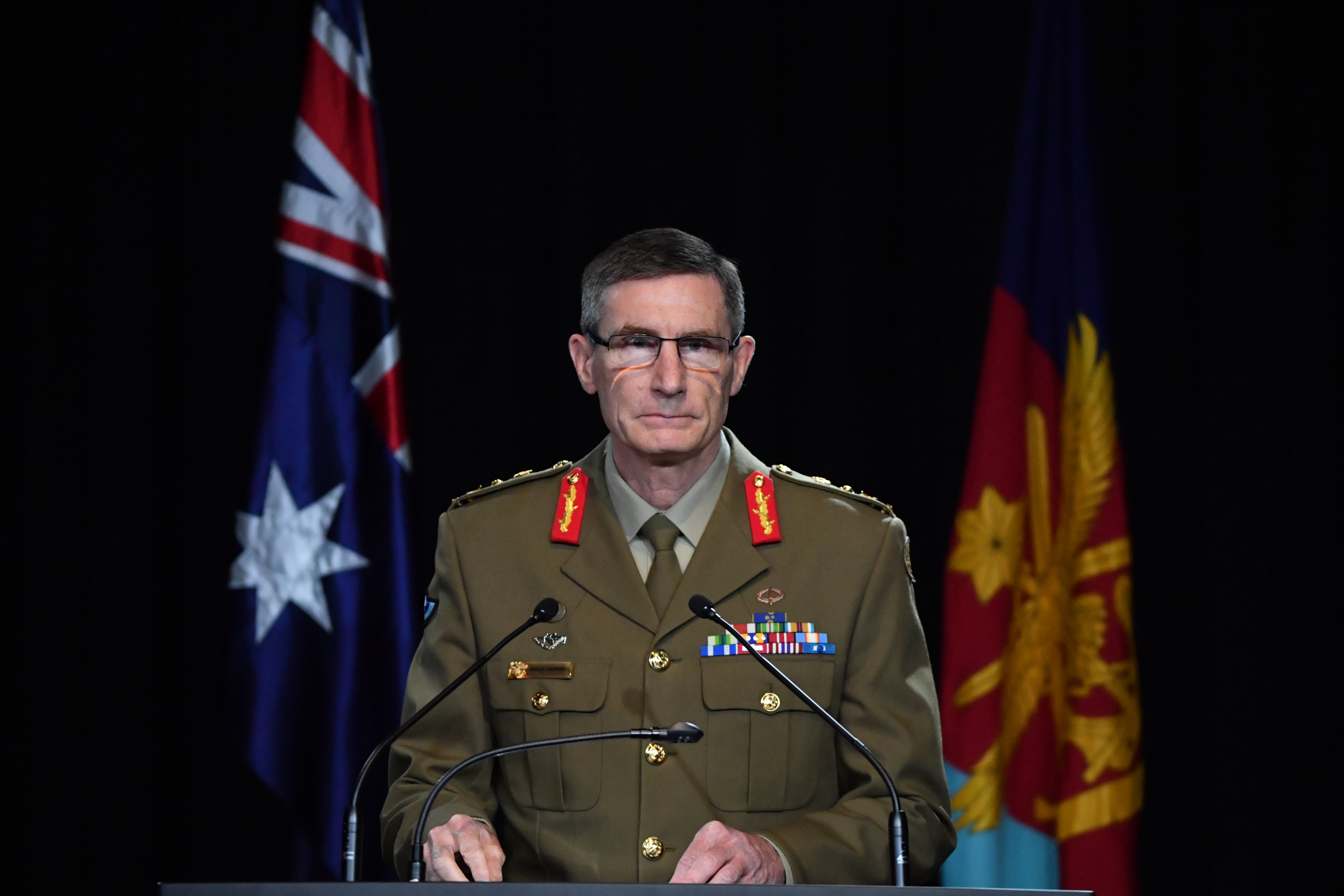 澳洲国防军总司令Angus Campbell