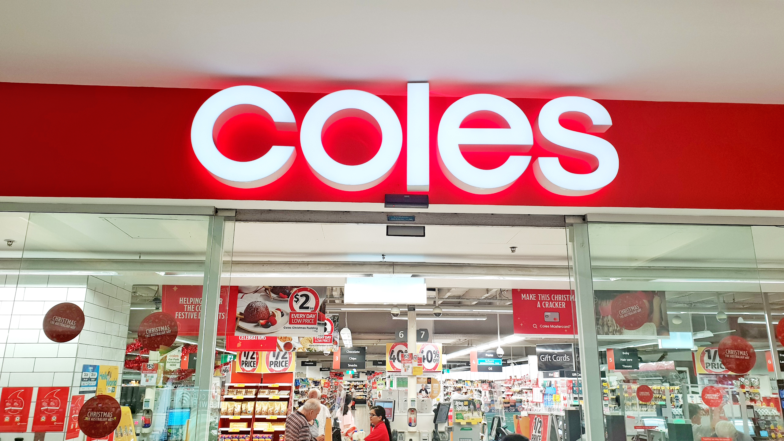 Coles门店
