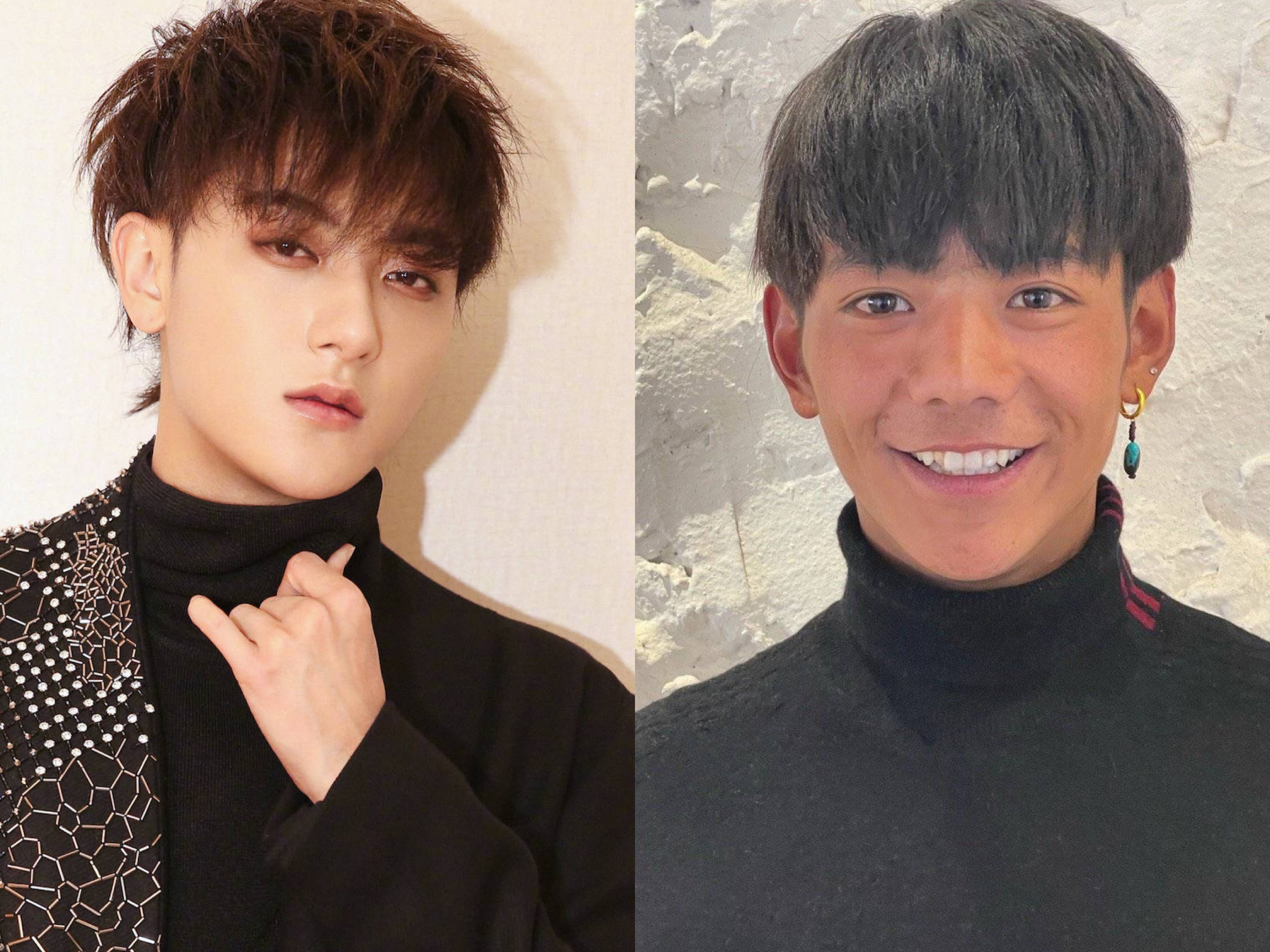 黄子韬、丁真