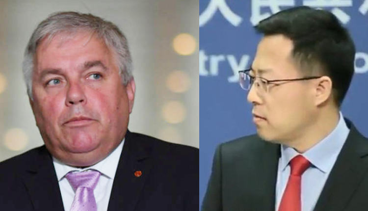 “赵立坚”事件持续发酵 。
