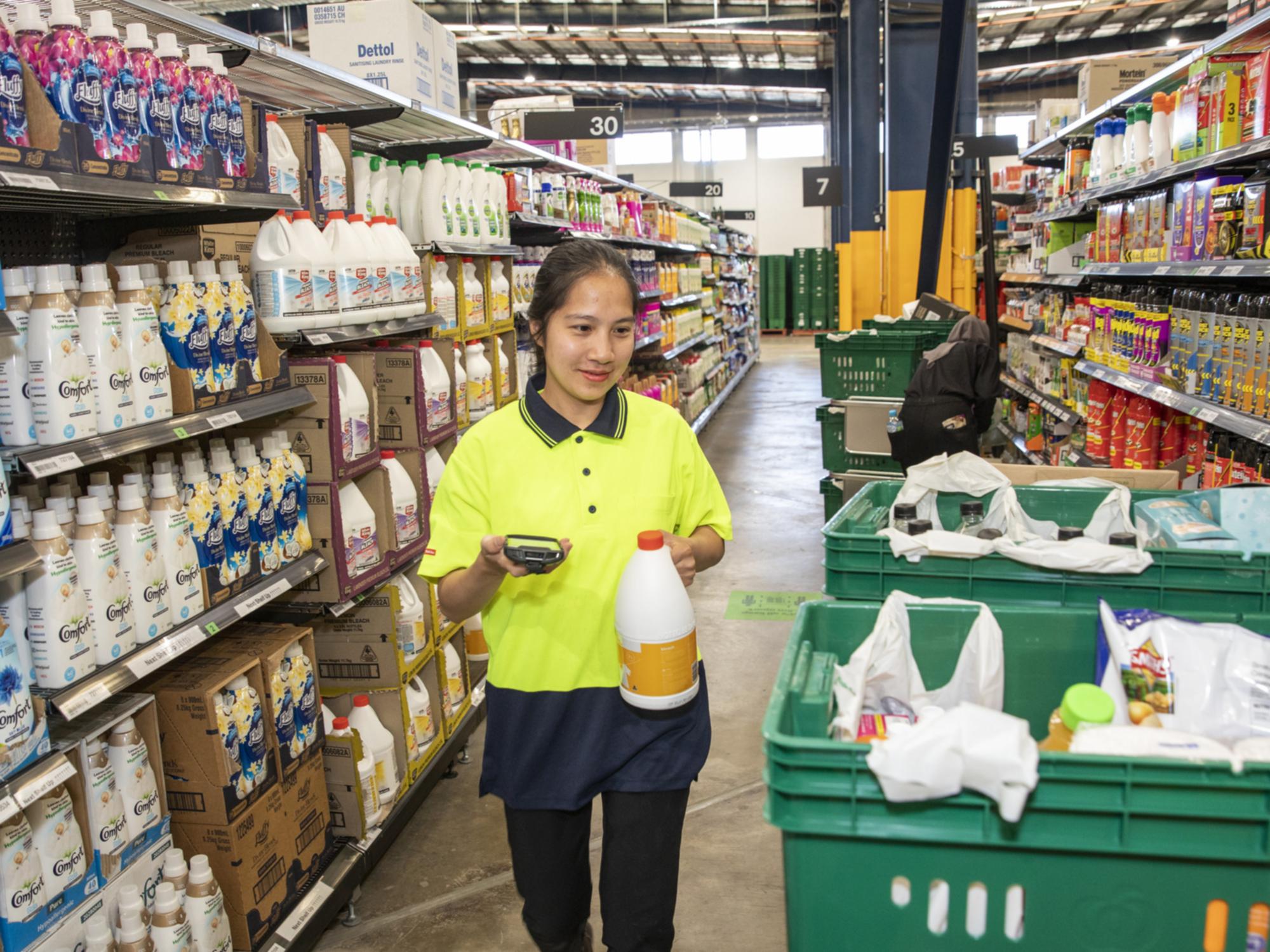 Woolworths超市线上购物新仓库