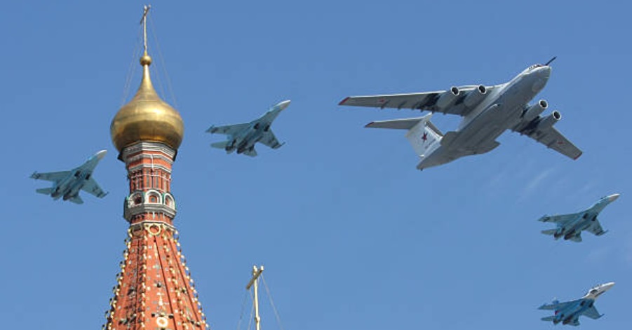 俄罗斯Il-80飞机和MiG-29战斗机