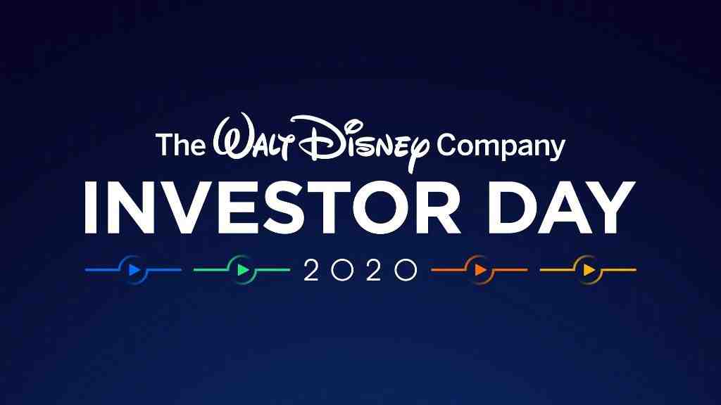 迪士尼举办了2020年投资者大会