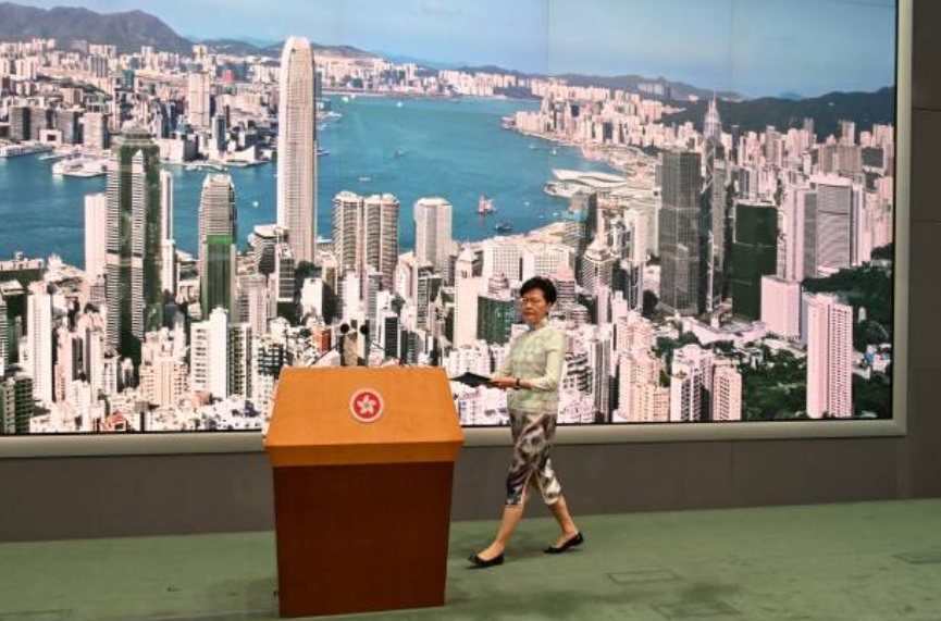 香港特首林郑月娥