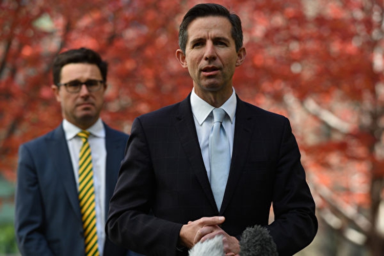 澳洲贸易部长 Simon Birmingham