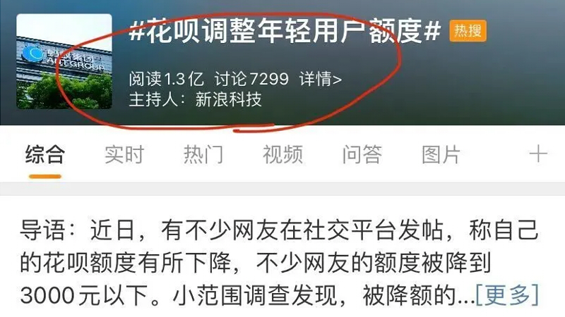 花呗突然大调整