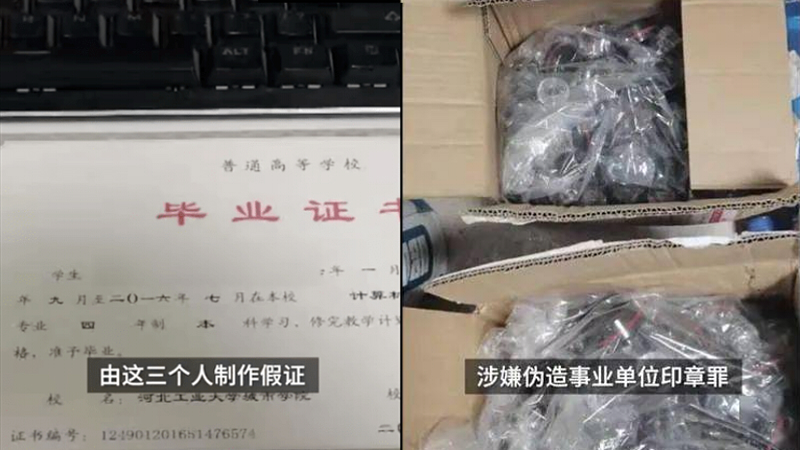 700多所高校印章被偽造