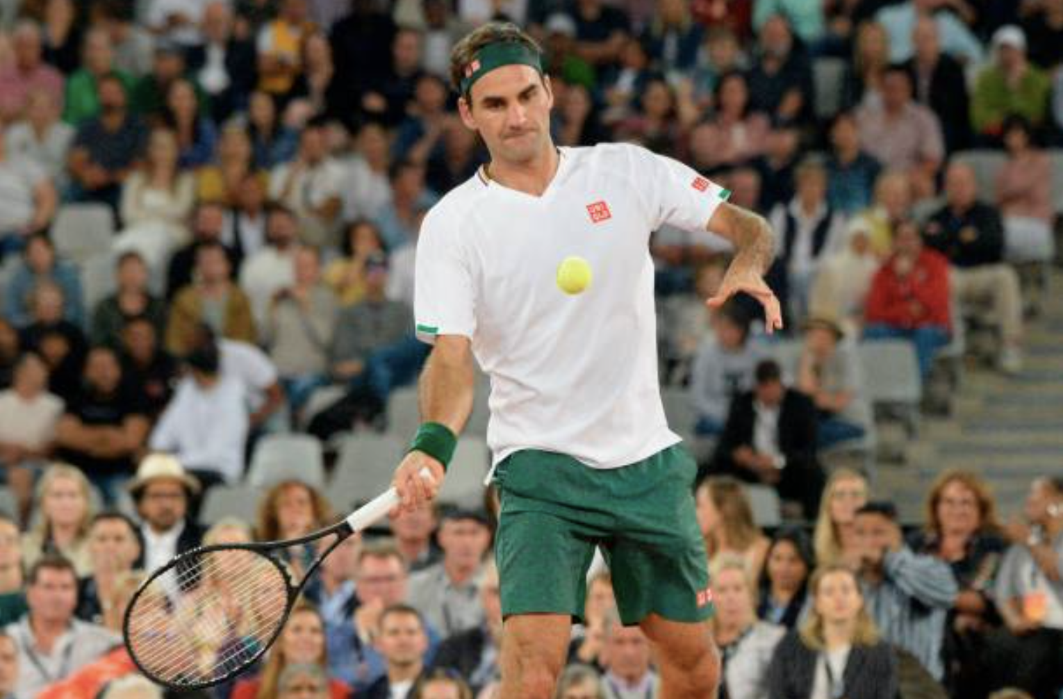費德勒（Roger Federer）（圖片來源：RODGER BOSCH/AFP via Getty Images）