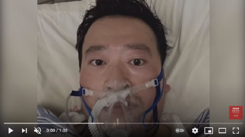 博主带节奏“李文亮是被累死的”