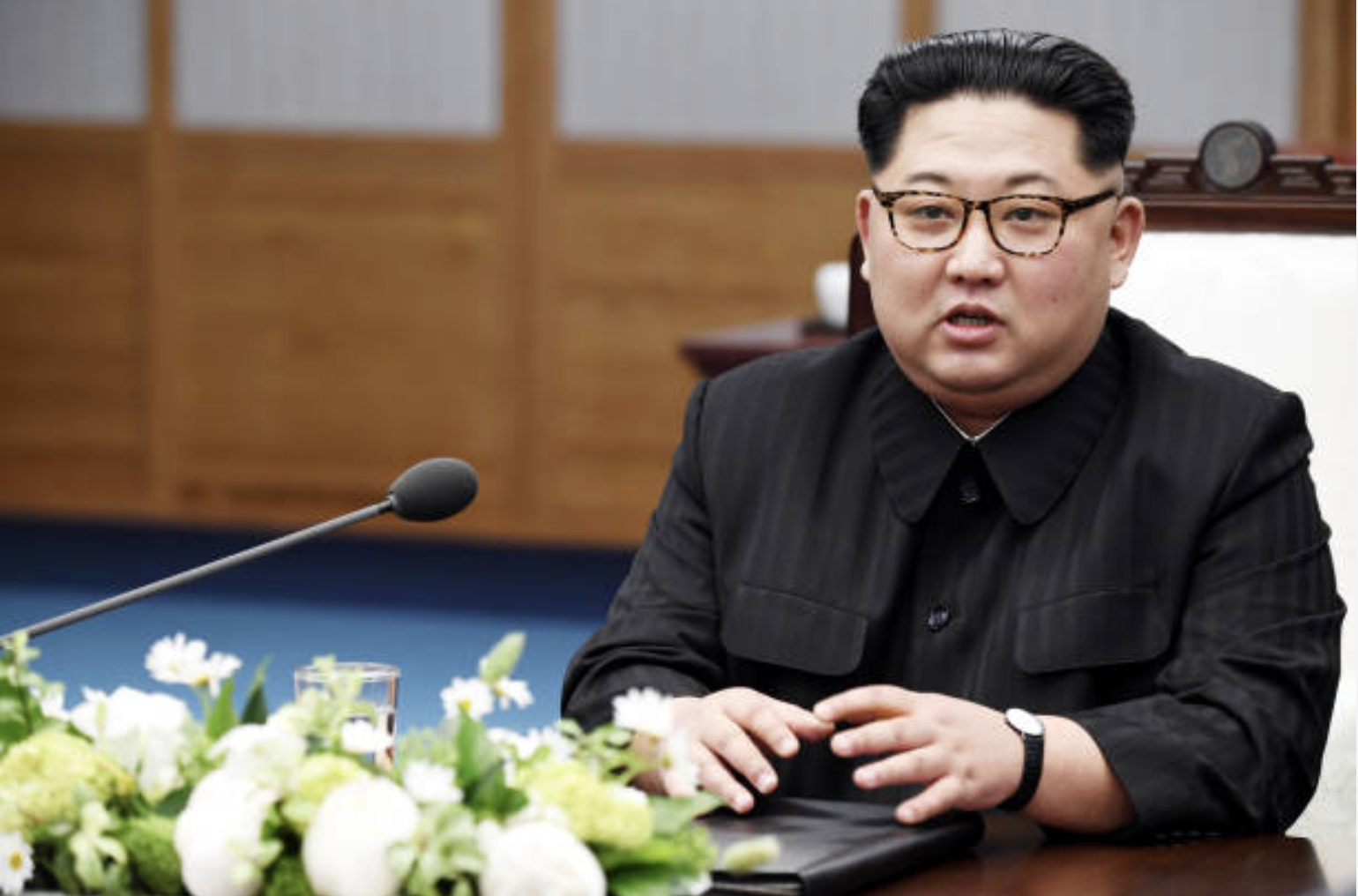 金正恩（图片来源：Korea Summit Press Pool/Getty Images）