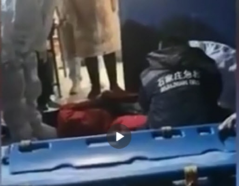 石家莊一防疫人員 工作中猝死
