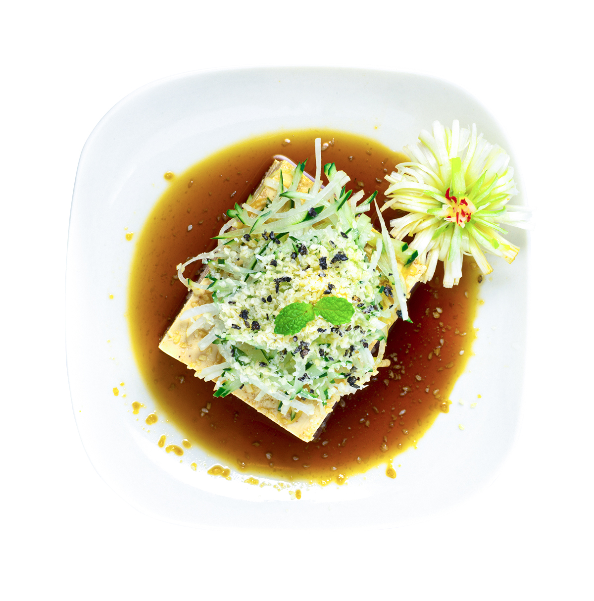 日式冷豆腐
