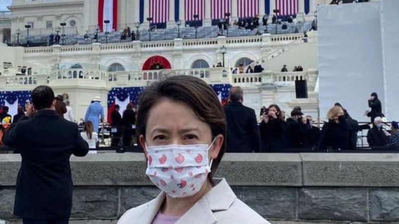 驻美代表萧美琴获邀出席美国总统就职典礼