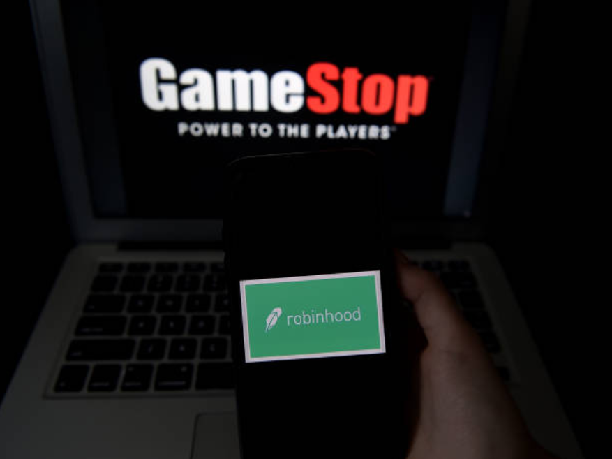 罗宾汉App和游戏零售商GameStop