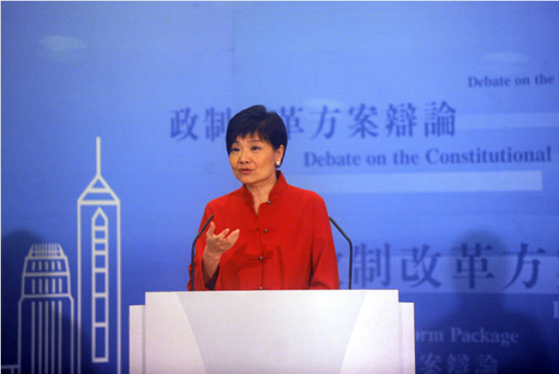 香港资深大律师余若薇