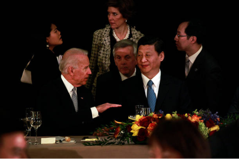拜登与习近平