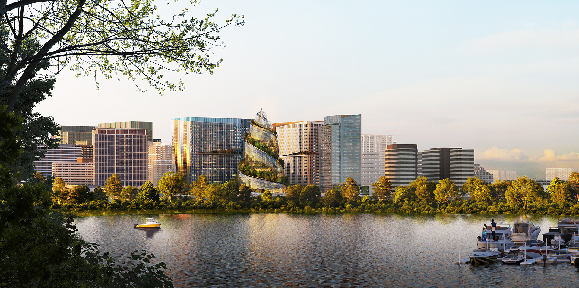 亚马逊计划建造新总部The Helix
