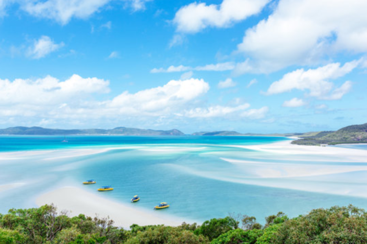 白色天堂沙灘（Whitehaven Beach）