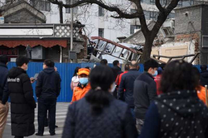 北京西城区发生爆炸距离中南海仅650米