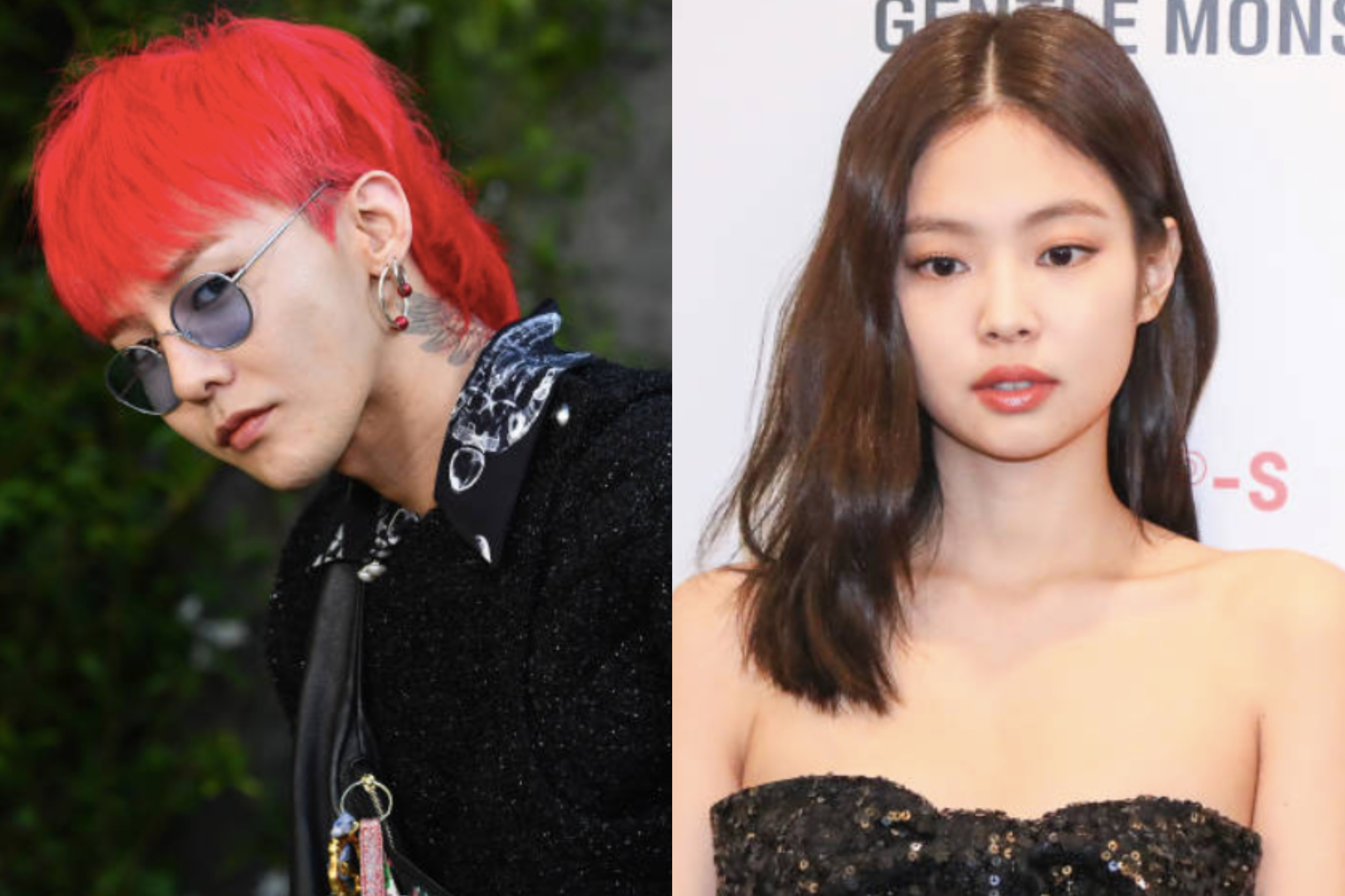 BigBang成员“GD”权志龙和BLACKPINK成员Jennie（金珍妮）
