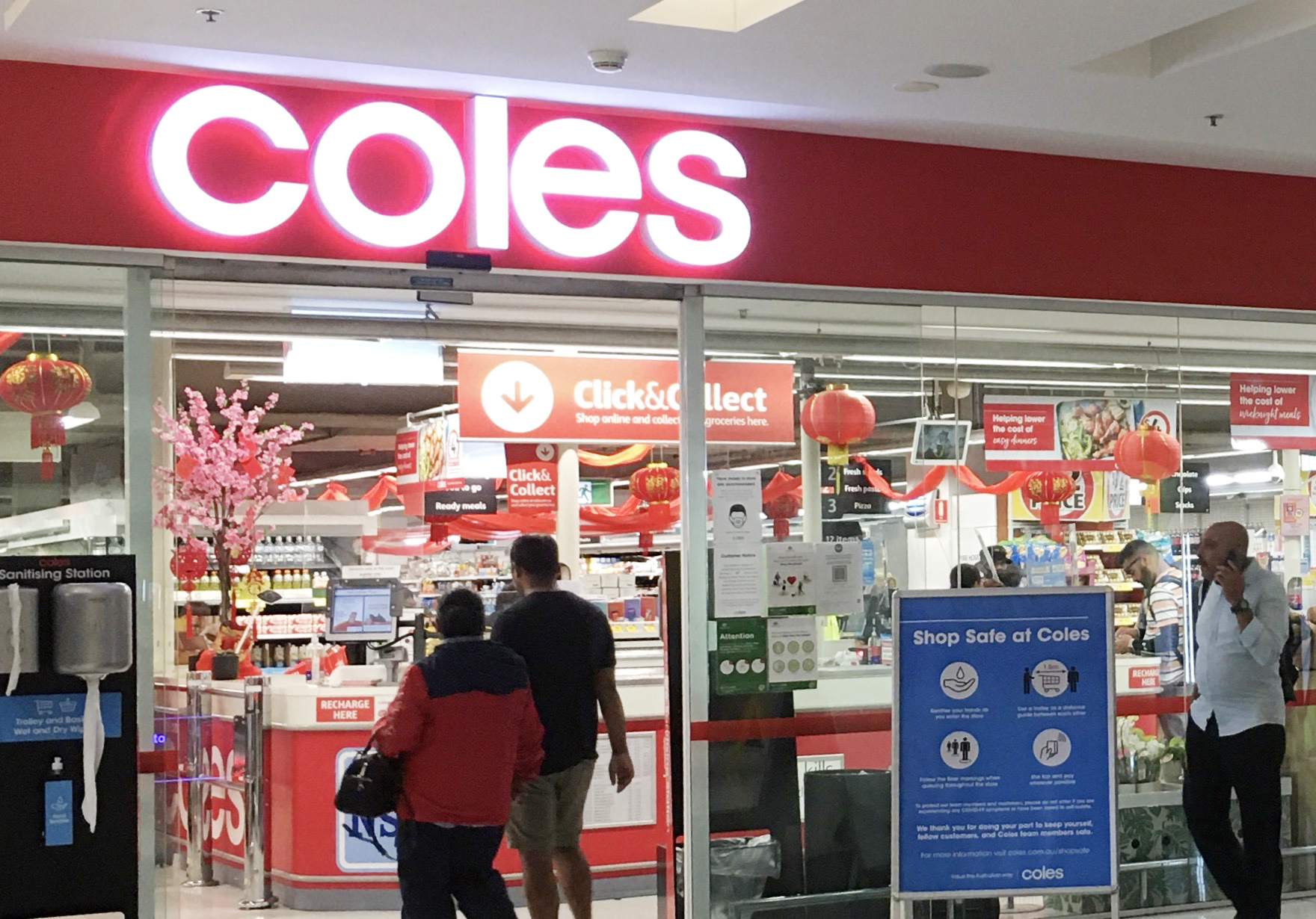 Coles, 超市，澳洲