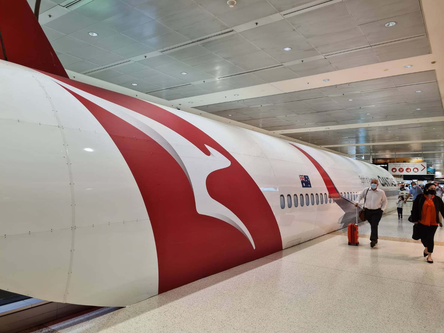 飞机场，旅游，qantas,澳航，澳洲航空