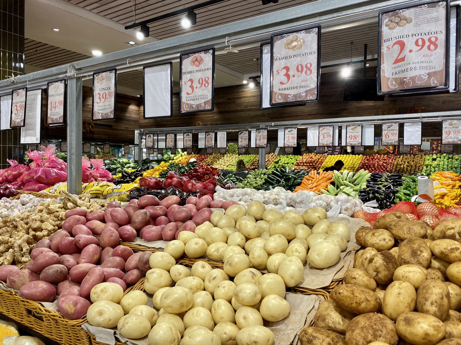 蔬菜 vegetable 超市 supermarket