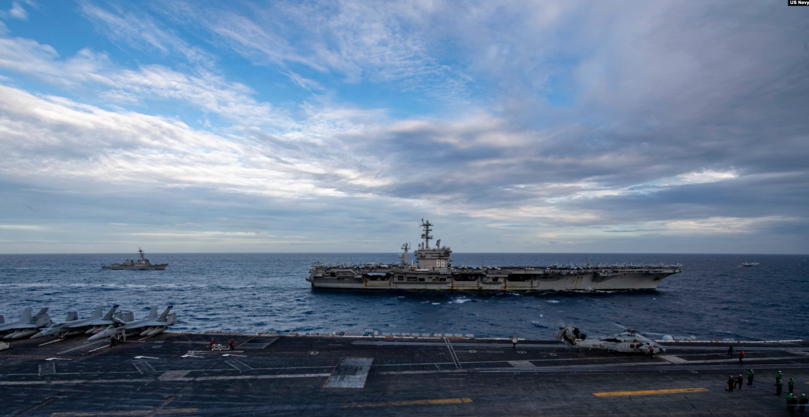 美军罗斯福号航母(USS Theodore Roosevelt)