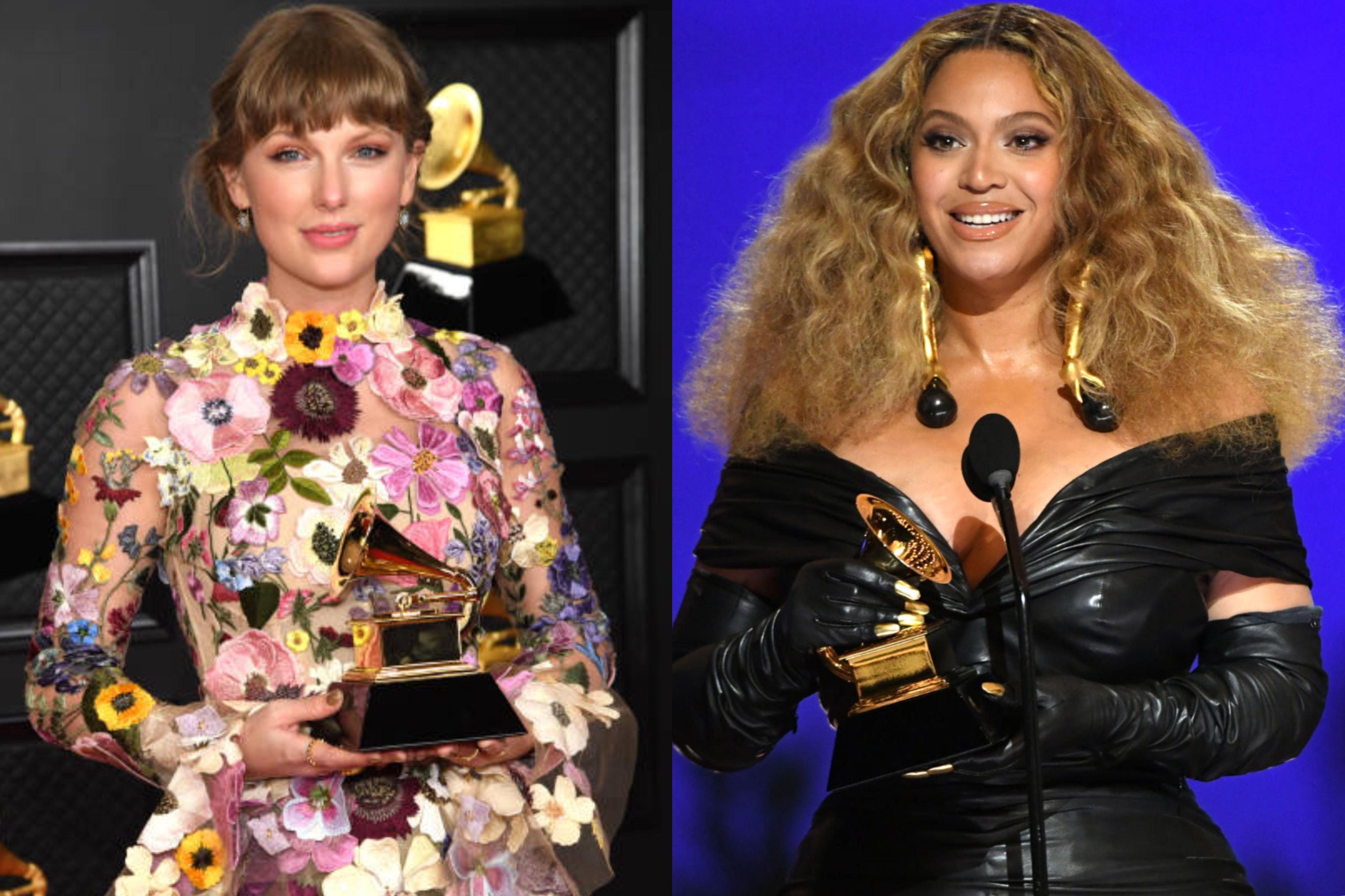泰勒·斯威夫特（Taylor Swift）与碧昂斯（Beyonce）