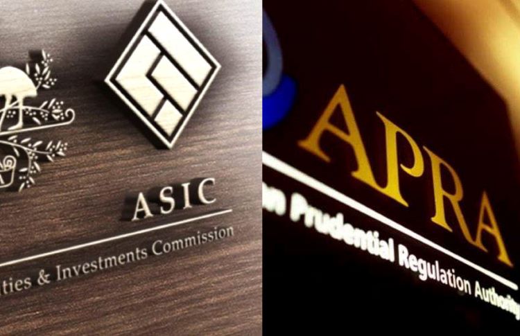 ASIC，APRA，澳洲審慎監管局