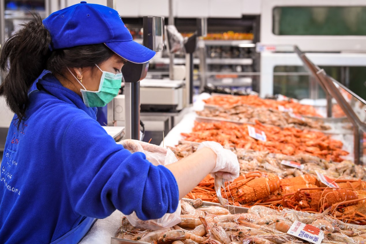 悉尼魚市場，海鮮