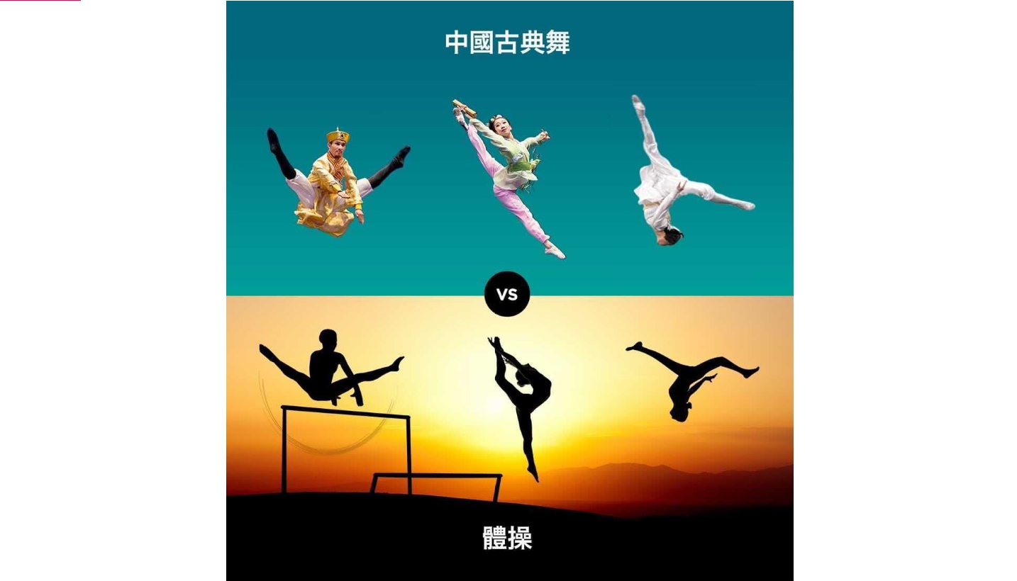 中国古典舞VS体操