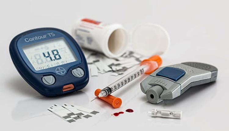 糖尿病 葡萄糖测试 血糖 注射器