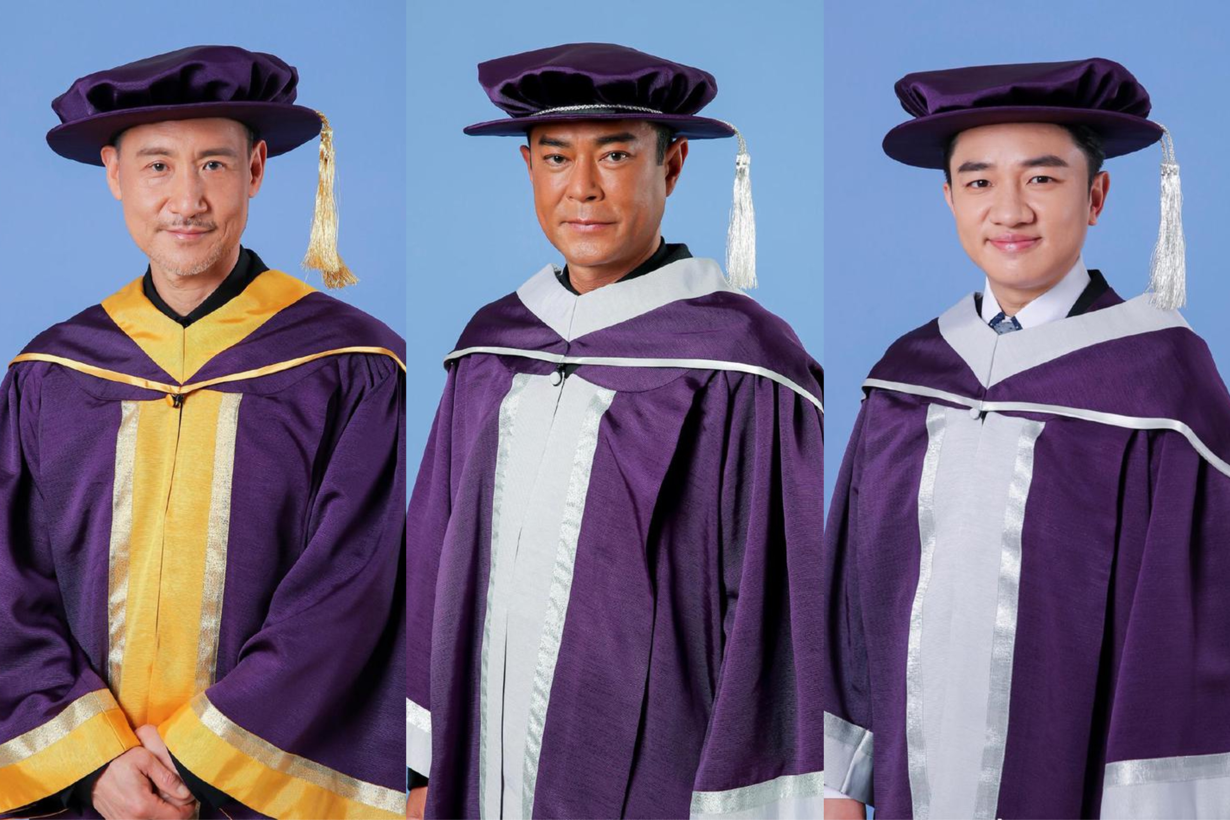 图片依次为张学友、古天乐、王祖蓝