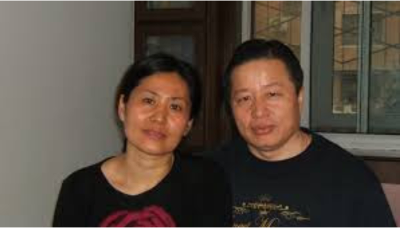 高智晟律师及妻子耿和