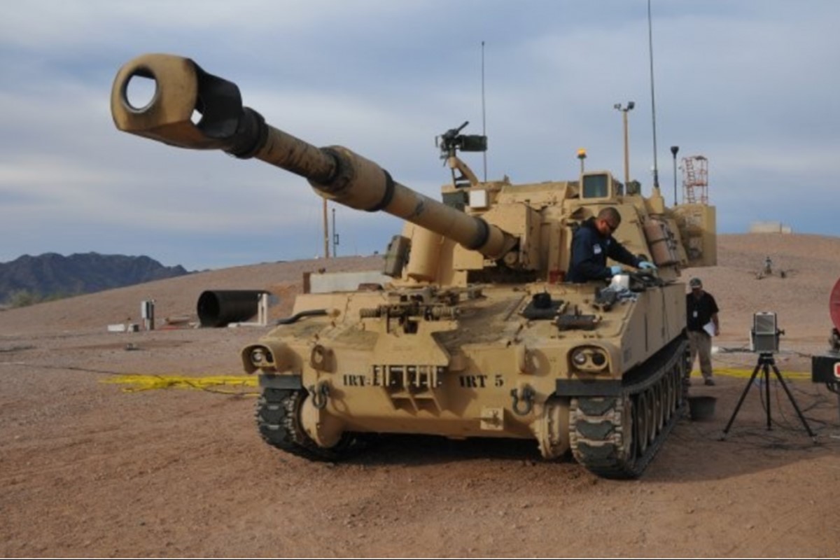M109A6自走炮