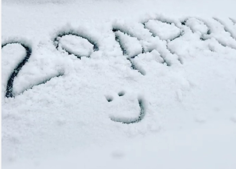 降雪，冬天