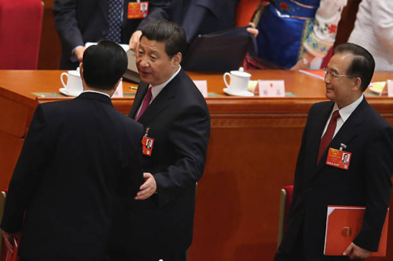 习近平与温家宝