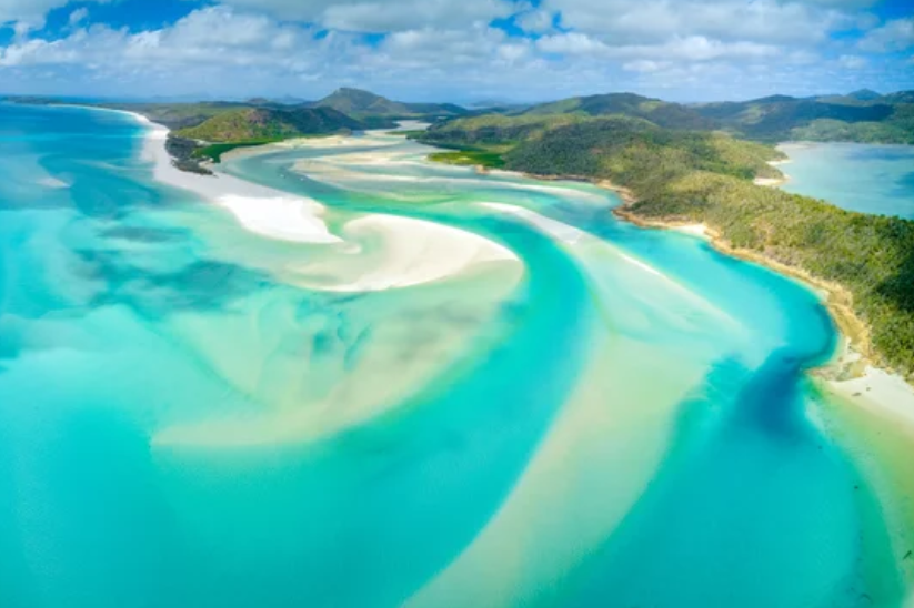 白天堂海滩（Whitehaven Beach）