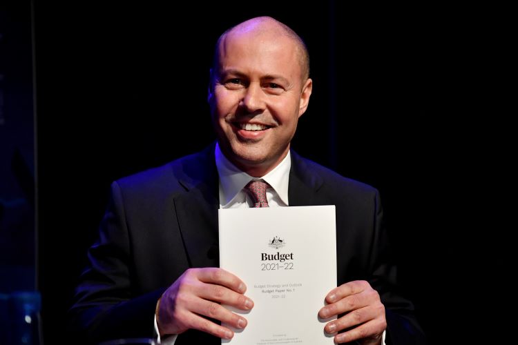 聯邦財長，Josh Frydenberg，2021聯邦預算案