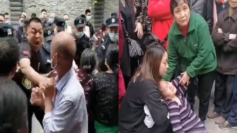 重庆一小区爆发大规模抗暴事件 成功驱逐黑衣人