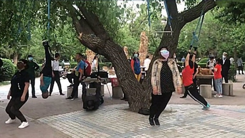 “吊脖健身”有隐患 专家建议“要谨慎”