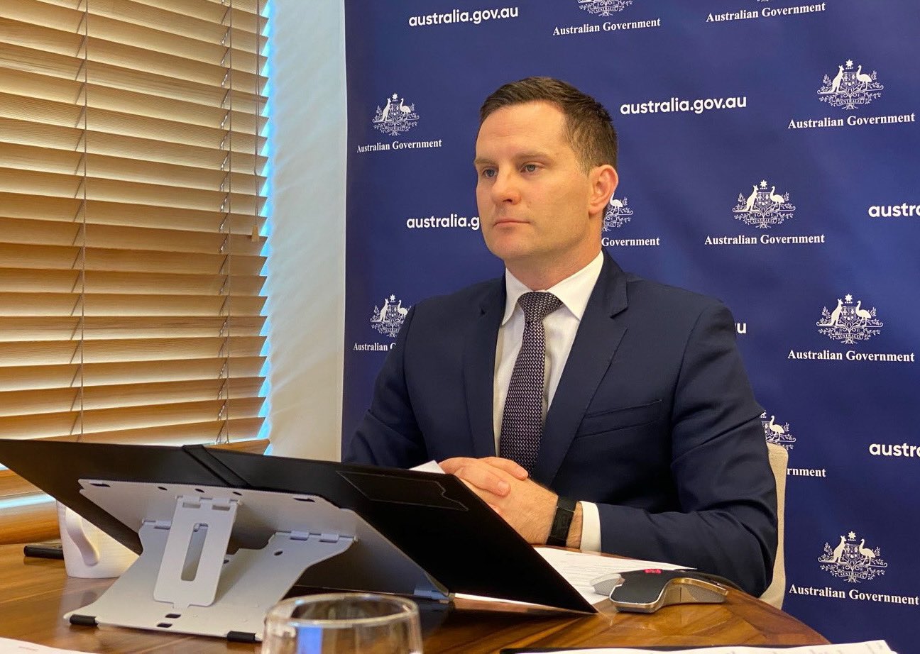 澳洲移民部長Alex Hawke