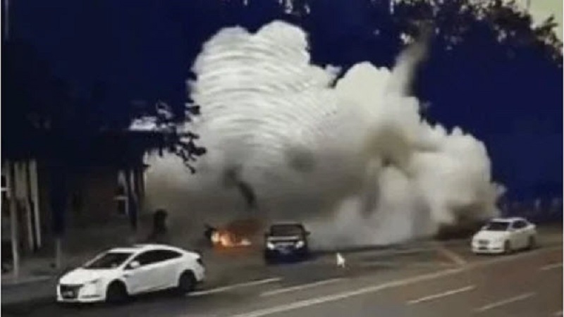 辽宁阜新市政府门前发生爆炸 有人称是自杀式袭击