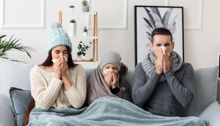 流感，感冒，生病