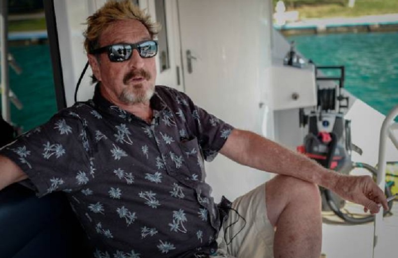 McAfee创办人，John McAfee