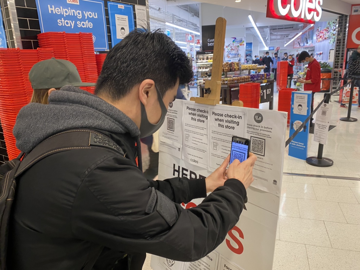 澳洲疫情 coles 购物