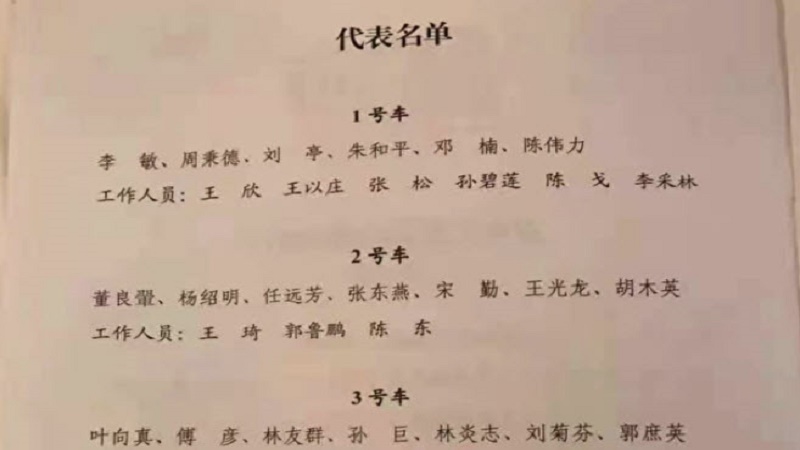 红二代参加党庆名单曝光 “赵家人”也分三六九等
