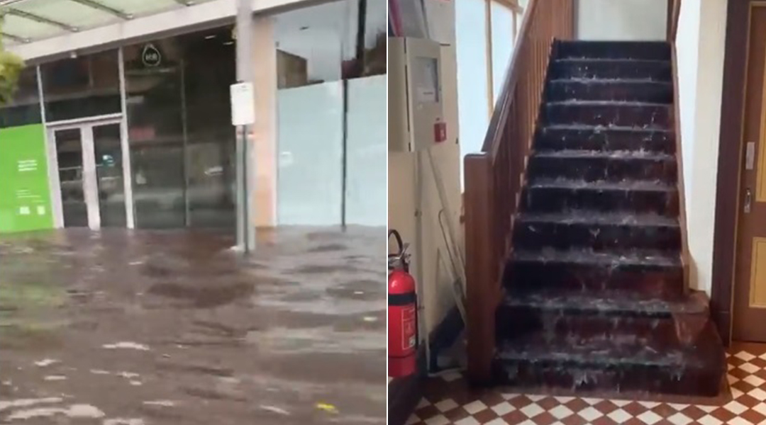 珀斯，暴风雨侵袭