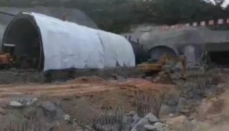 广东珠海兴业快线石景山隧道施工段发生渗水事故